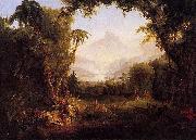 Thomas Cole The Garden of Eden Spain oil painting artist